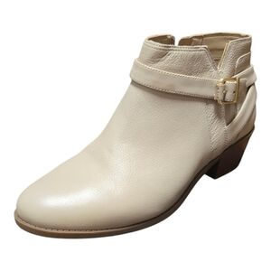 Vionic Water Repellent Leather Ankle Boots - Farrah